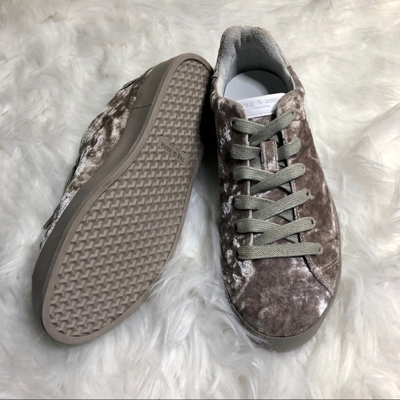 rag & bone Shoes - 🕊NEW!!! Rag & Bone Dove Crushed Velvet Sneaker